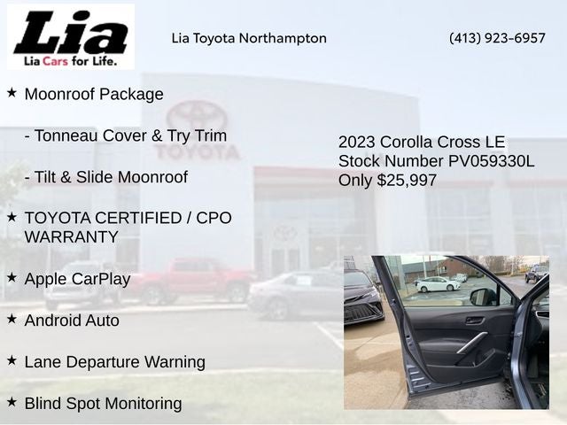 2023 Toyota Corolla Cross LE