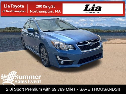 2016 Subaru Impreza 2.0i Sport Premium