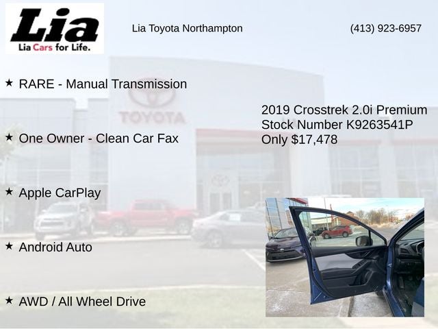 2019 Subaru Crosstrek 2.0i Premium