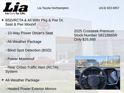 2025 Subaru Crosstrek Premium