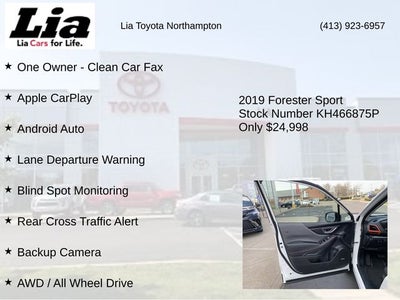 2019 Subaru Forester Sport