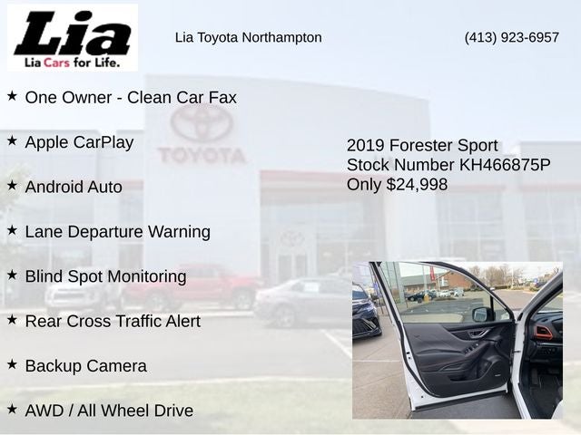 2019 Subaru Forester Sport