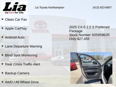 2025 Mazda Mazda CX-5 2.5 S Preferred Package