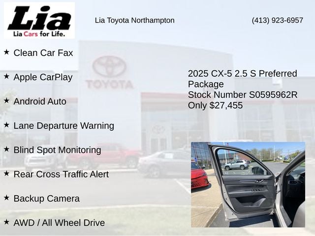2025 Mazda Mazda CX-5 2.5 S Preferred Package