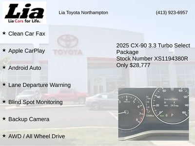 2025 Mazda Mazda CX-90 3.3 Turbo Select
