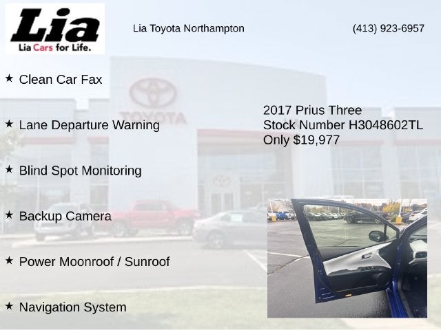 2017 Toyota Prius Three