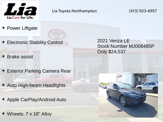 2021 Toyota Venza LE