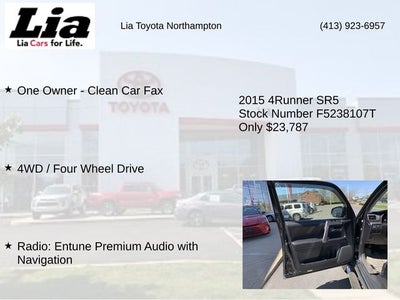 2015 Toyota 4Runner SR5