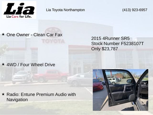 2015 Toyota 4Runner SR5