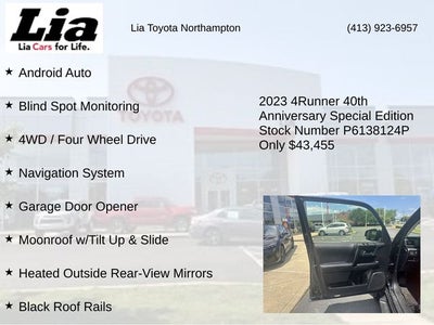 2023 Toyota 4Runner 40th Anniversary Special Edition