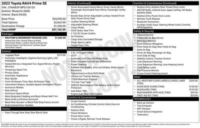 2023 Toyota RAV4 Prime SE