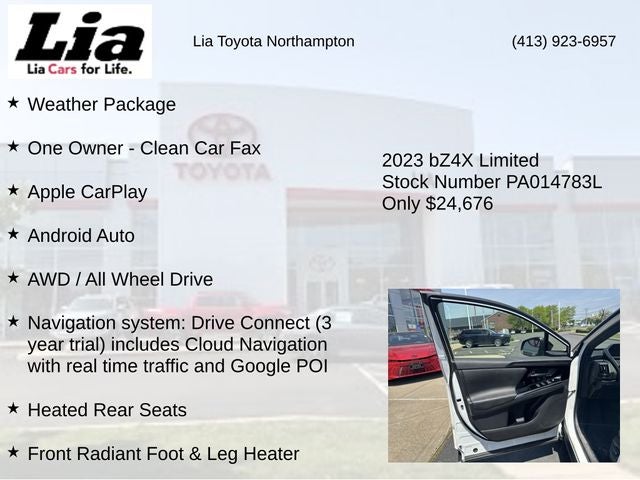 2023 Toyota bZ4X Limited