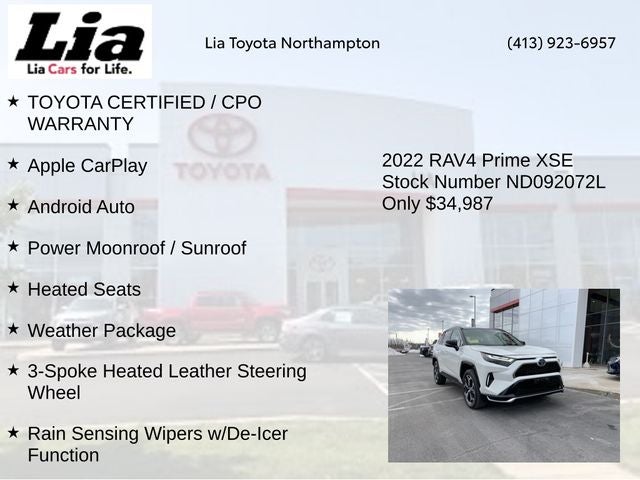 2022 Toyota RAV4 Prime XSE