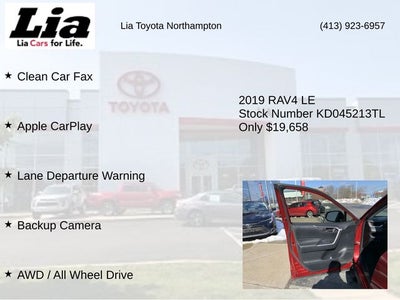 2019 Toyota RAV4 LE