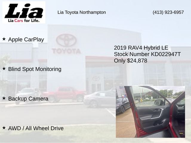 2019 Toyota RAV4 Hybrid LE