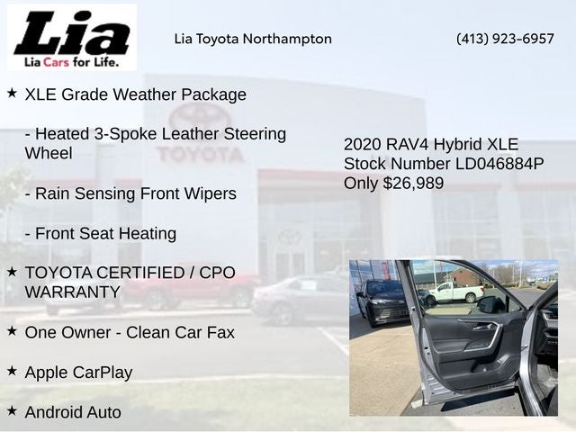 2020 Toyota RAV4 Hybrid XLE