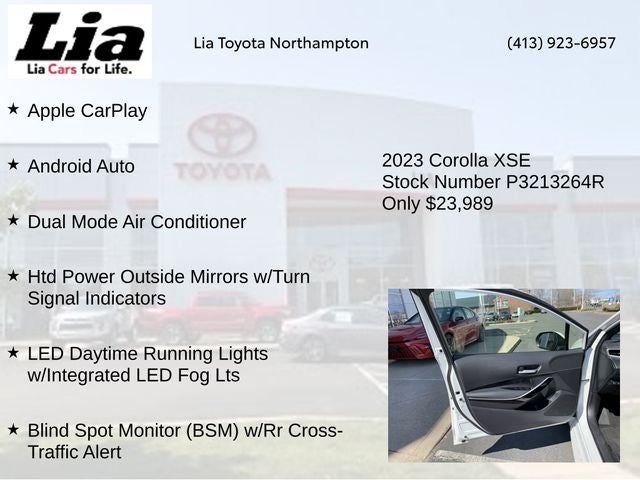 2023 Toyota Corolla Hatchback XSE