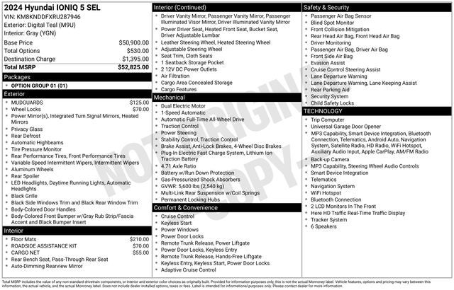 2024 Hyundai IONIQ 5 SEL