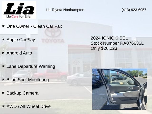2024 Hyundai IONIQ 6 SEL