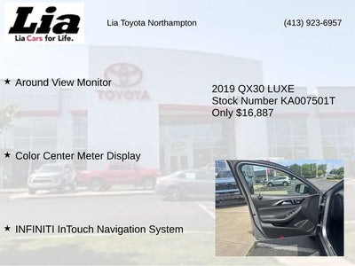 2019 INFINITI QX30 LUXE