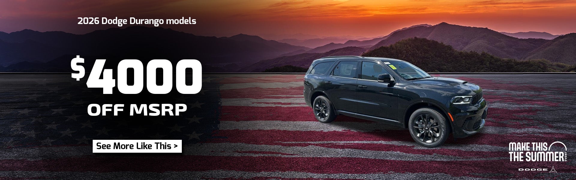 Dodge Durango offer