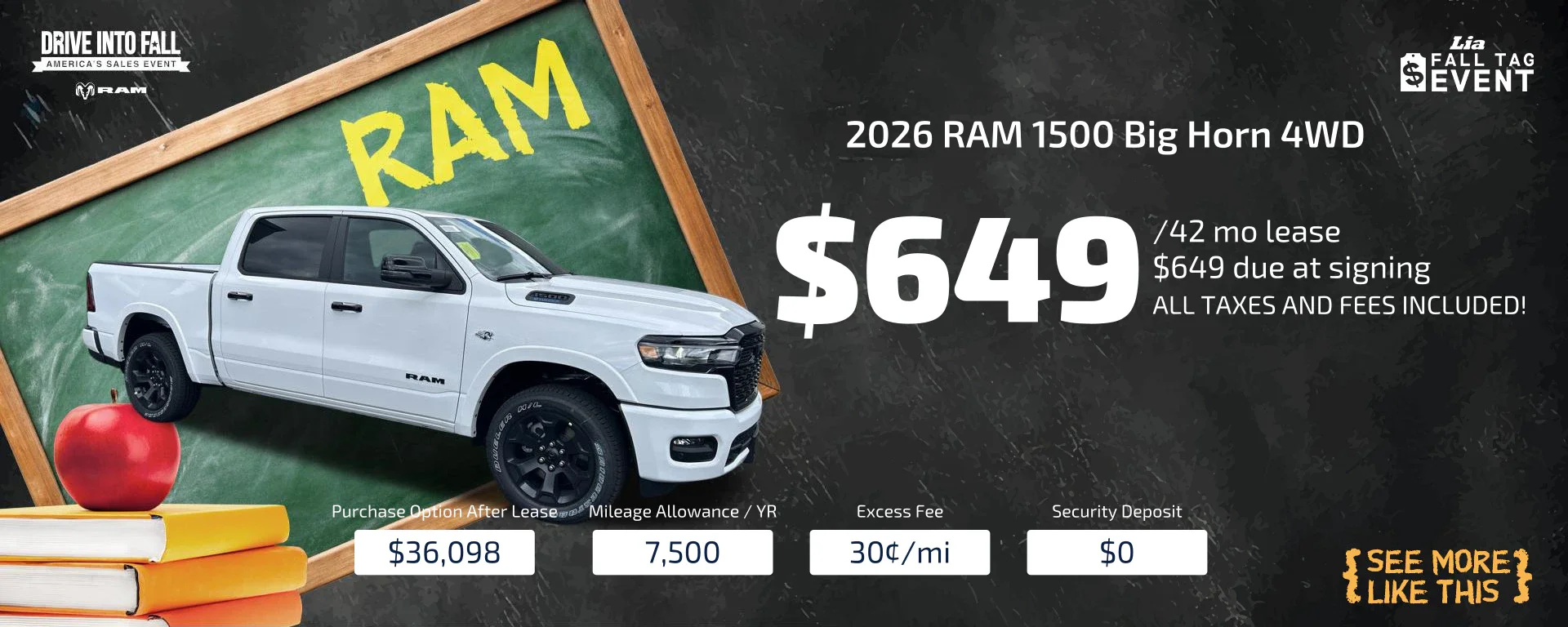 1500 lease special