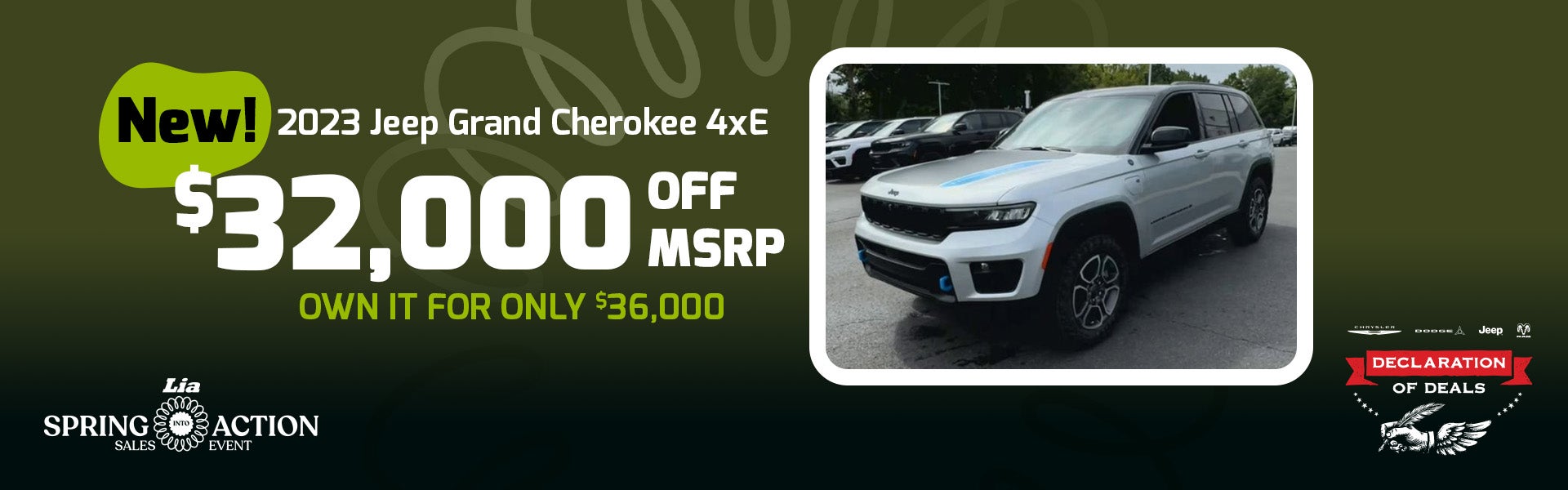 New 2023 Jeep Grand Cherokee 4xE