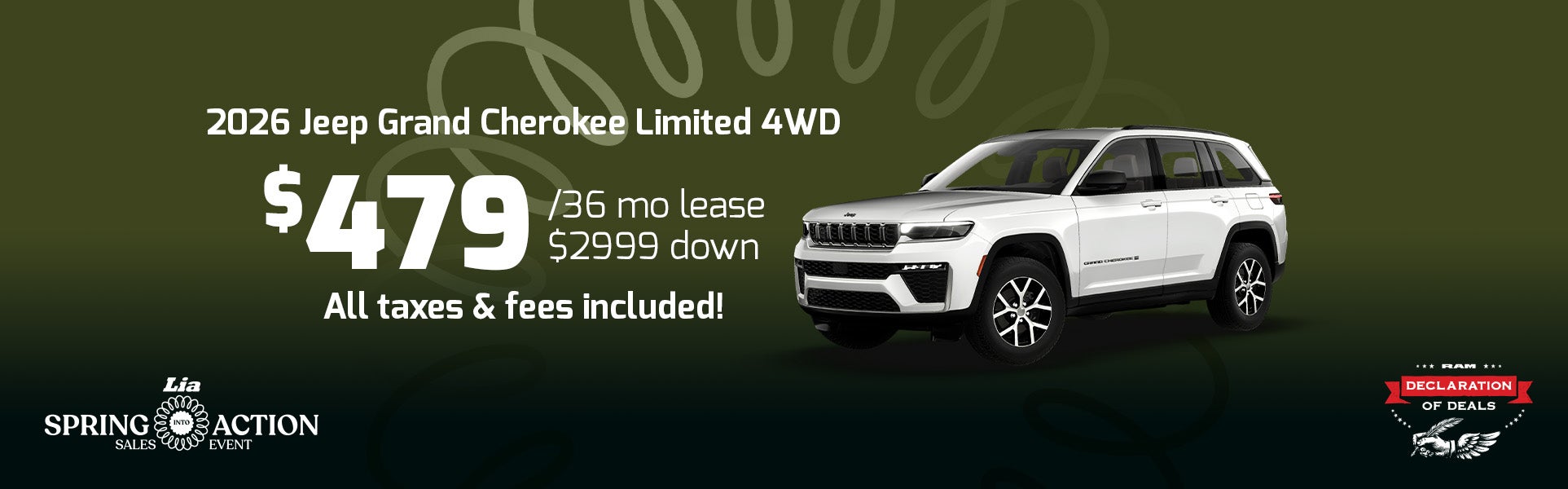 grand cherokee lease special