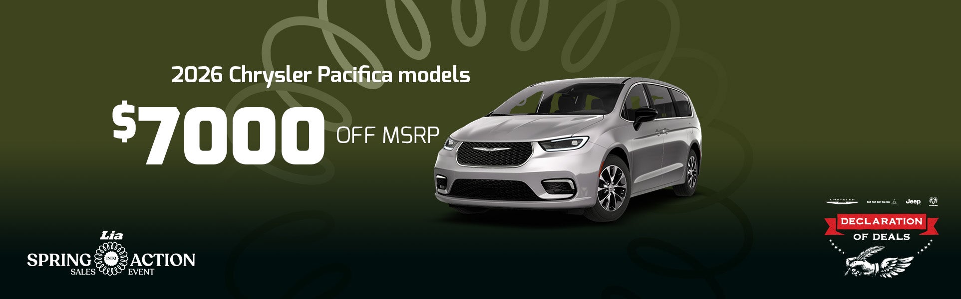 pacifica purchase special