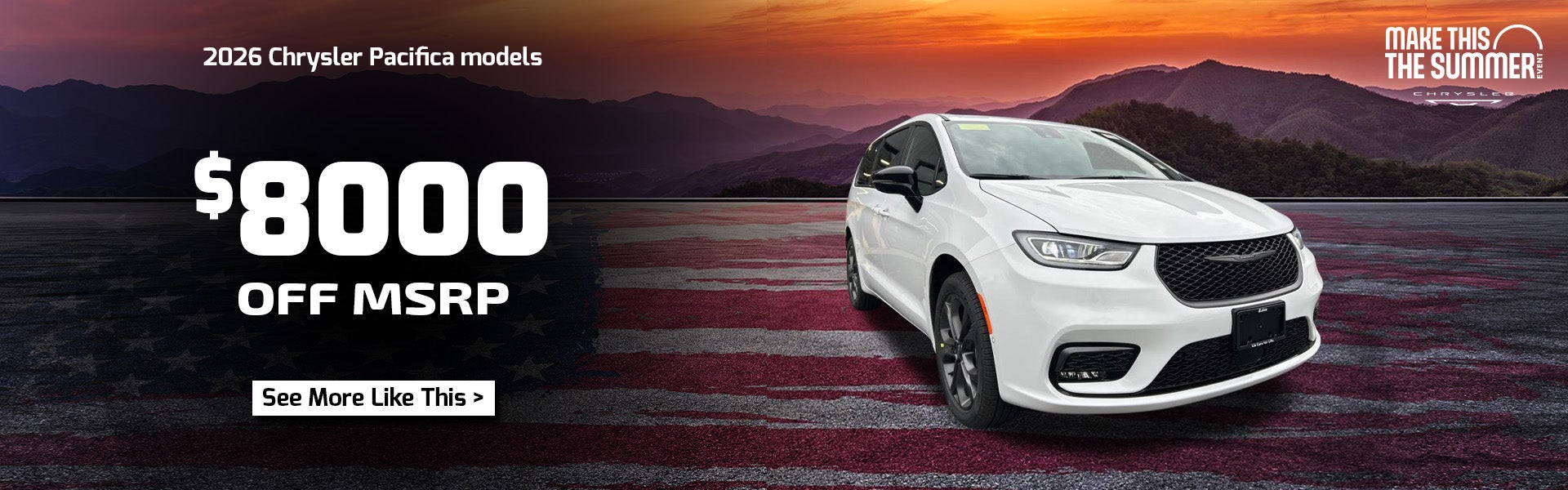 Chrysler Pacifica Offer 