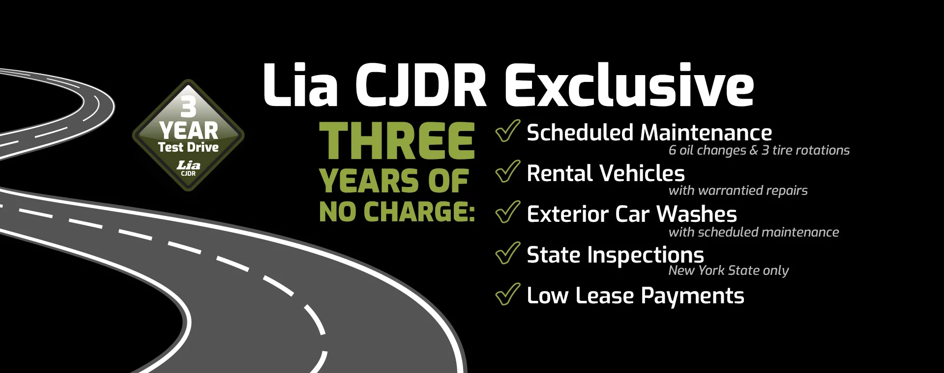 Lia CJDR Exclusive at Lia Chrysler Jeep Dodge Ram Northampton in Northampton MA