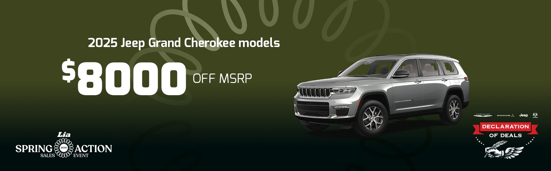 grand cherokee purchase special