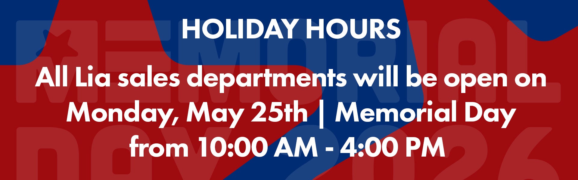 memorial day