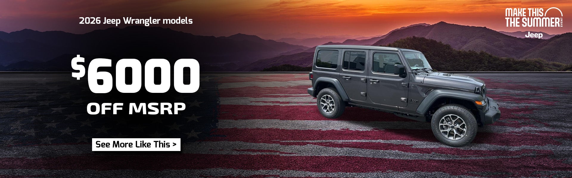 Jeep Wrangler Offer