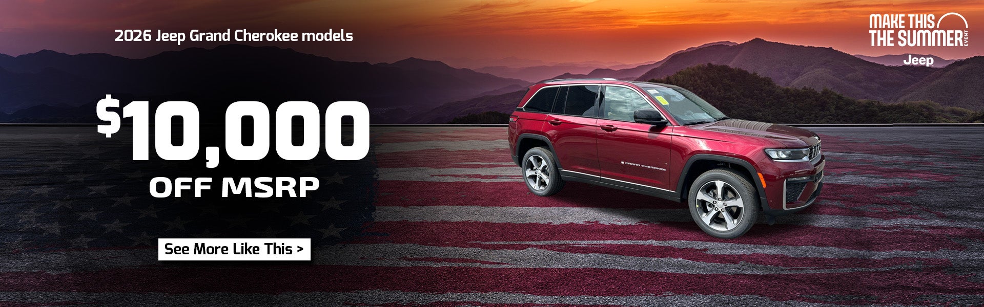 Jeep Grand Cherokee Offer